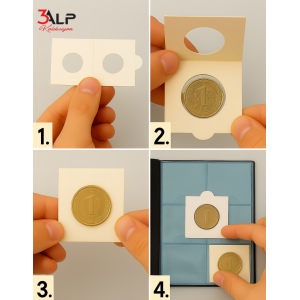 Madeni Para Karton Kapama 10 Farklı Ebat Tam Set, Kendinden Yapışkanlı - Sticker'sız (50 ADET) Madeni Para Karton Kapama 10 Farklı Ebat Tam Set, Kendinden Yapışkanlı - Sticker'sız (50 ADET)