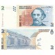 Arjantin 2 Pesos 2012 P#352(6) ÇİL UNC kağıt para