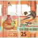 ARUBA 25 FLORİN 2019, P#22, ÇİL, ESKİ YABANCI KAĞIT PARA