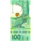 Aruba 100 Florin 2019 P#24 ÇİL/UNC Kağıt Para ön ve arka yüz banknot görseli