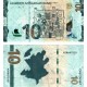 Azerbaycan 10 Manat 2021 P#40 banknot ön ve arka yüz