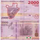 BURUNDİ 2000 FRANK (AMAFRANGA) 2018, P#52, ÇİL, ESKİ YABANCI KAĞIT PARA
