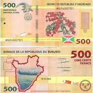 BURUNDİ 500 FRANK (AMAFRANGA) 2023, P#50, ÇİL, ESKİ YABANCI KAĞIT PARA BURUNDİ 500 FRANK (AMAFRANGA) 2023, P#50, ÇİL, ESKİ YABANCI KAĞIT PARA