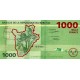 BURUNDİ 1000 FRANK (AMAFRANGA) 2023, P#51, ÇİL, ESKİ YABANCI KAĞIT PARA