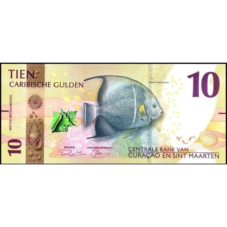 CURAÇAO & SINT MAARTEN 10 GULDEN 2025, P#1, ÇİL, ESKİ YABANCI KAĞIT PARA CURAÇAO & SINT MAARTEN 10 GULDEN 2025, P#1, ÇİL, ESKİ YABANCI KAĞIT PARA