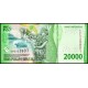 Endonezya 20000 Rupi 2022 P#166a banknot