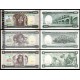 ERİTRE 1-5-10 NAKFA 3 LÜ SET, ÇİL, ESKİ YABANCI KAĞIT PARA