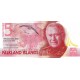Falkland Adaları 5 Pound 2025 P#20 ÇİL/UNC Polimer Kağıt Para ön ve arka yüz banknot görseli