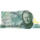 Falkland Adaları 10 Pound 2025 P#21 ÇİL/UNC Polimer Kağıt Para ön ve arka yüz banknot görseli