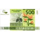 FRANSIZ PASİFİK BÖLGESİ 500 FRANK (CFP), 2014 (2023), P#5c, ÇİL, ESKİ YABANCI KAĞIT PARA