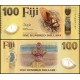 FİJİ 100 DOLAR 2026 POLYMER, P#129, ÇİL, ESKİ YABANCI KAĞIT PARA