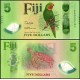 FİJİ 5 DOLAR 2026 POLYMER, P#125, ÇİL, ESKİ YABANCI KAĞIT PARA