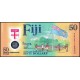 FİJİ 50 DOLAR 2020 POLYMER, P#121, HATIRA KURTULUŞUN 50. YILI, ÇİL, ESKİ YABANCI KAĞIT PARA