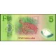 FİJİ 5 DOLAR 2026 POLYMER, P#125, ÇİL, ESKİ YABANCI KAĞIT PARA