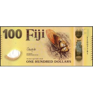 FİJİ 100 DOLAR 2026 POLYMER, P#129, ÇİL, ESKİ YABANCI KAĞIT PARA