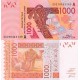 FİLDİŞİ SAHİLİ (BATI AFRİKA DEVLETLERİ) 1000 FRANC 2025 P#115Ay, ÇİL, ESKİ YABANCI KAĞIT PARA