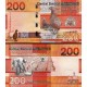 GAMBİA 200 DALASIS 2023, P#42c, ÇİL, ESKİ YABANCI KAĞIT PARA