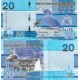 Gambia 20 Dalasis 2023 P#39c banknot