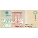 Colombia 2000 Pesos 2008 P#457j ÇİL UNC kağıt banknot