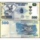 KONGO 50-100-200-500 FRANC 2022, 4 LÜ SET, YABANCI KAĞIT PARA "ÇİL"