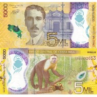 KOSTA RİKA 5000 COLONES 2018 POLYMER, P#282, ÇİL, ESKİ YABANCI KAĞIT PARA KOSTA RİKA 5000 COLONES 2018 POLYMER, P#282, ÇİL, ESKİ YABANCI KAĞIT PARA