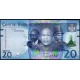 LESOTHO 20 MALOTİ 2021, P-27, ÇİL, ESKİ YABANCI KAĞIT PARA LESOTHO 20 MALOTİ 2021, P-27, ÇİL, ESKİ YABANCI KAĞIT PARA