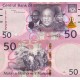 Lesotho 2021 P#28a banknot Lesotho 50 Maloti 2021 P#28a ÇİL/UNC Kağıt Para ön ve arka yüz