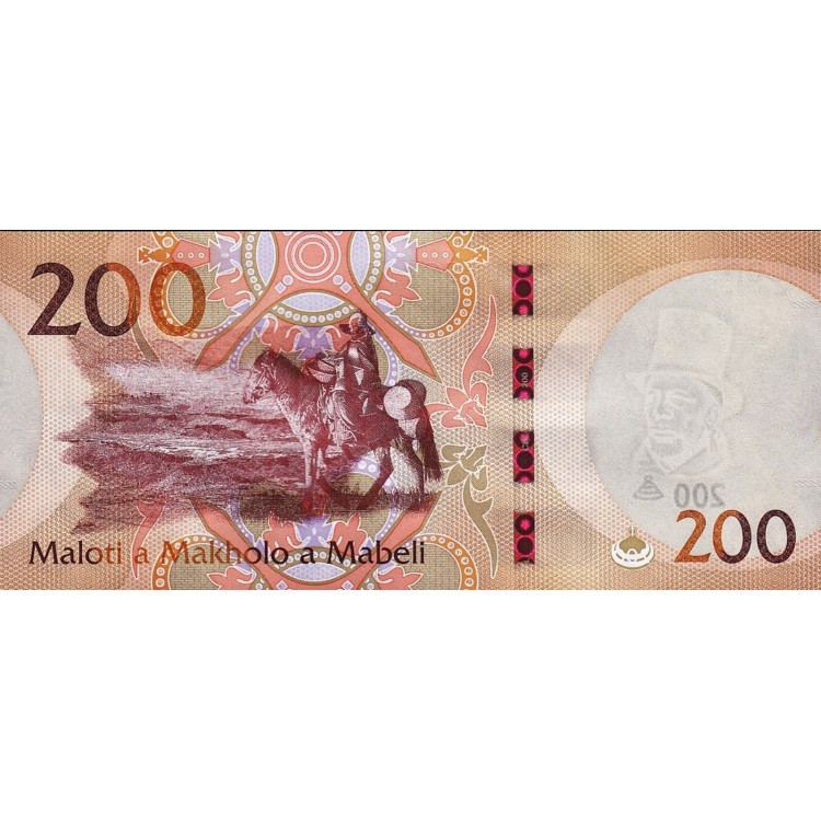 LESOTHO 200 MALOTİ 2023, P#31, ÇİL, KRAL LETSİE III ÜN 60. DOĞUM GÜNÜ HATIRASI, ESKİ YABANCI KAĞIT PARA LESOTHO 200 MALOTİ 2023, P#31, ÇİL, KRAL LETSİE III ÜN 60. DOĞUM GÜNÜ HATIRASI, ESKİ YABANCI KAĞIT PARA