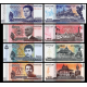 KAMBOÇYA 100-200-500-1000 RİELS, 2014-2022 4 LÜ SET, YABANCI KAĞIT PARA "ÇİL"