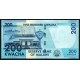 Malavi 200 Kwacha 2022 P#65Af ÇİL/UNC kağıt para