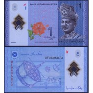 MALEZYA 1 RİNGİT 2025 POLYMER, P#51d, ÇİL, ESKİ YABANCI KAĞIT PARA