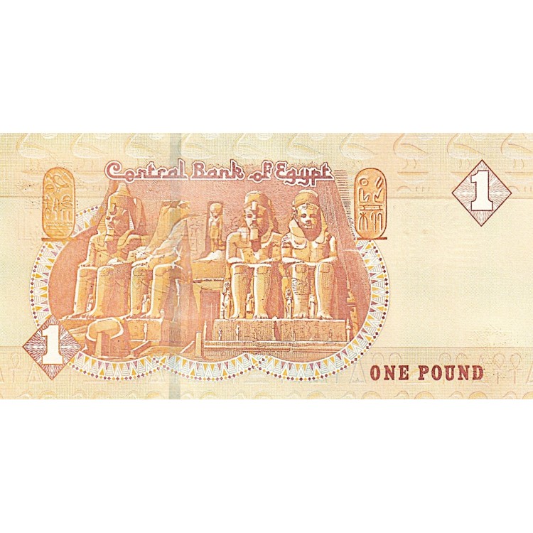 MISIR 1 POUND 2021 Orijinal Banknot MISIR 1 POUND 2021 ÇİL Eski Banknot