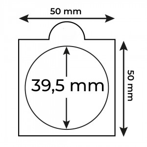 Madeni Para Karton Kapama 39.5 mm, Kendinden Yapışkanlı - Sticker'sız (25 ADET, 1 KUTU) Madeni Para Karton Kapama 39.5 mm, Kendinden Yapışkanlı - Sticker'sız (25 ADET, 1 KUTU)