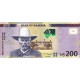 Namibia 200 Dollar 2022 P#15d ÇİL/UNC Kağıt Para ön ve arka yüz banknot görseli