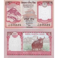 NEPAL 5 RUPİ 2024, P#76c, ÇİL, ESKİ YABANCI KAĞIT PARA