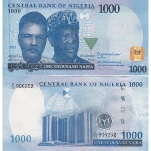Nijerya 1000 Naira 2023(2) P#49 ÇİL/UNC Kağıt Para