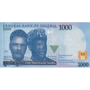 NİJERYA 1000 NAİRA 2023, P#49, ÇİL, ESKİ YABANCI KAĞIT PARA