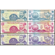 NİKARAGUA 1-5-25 CENTAVOS 1991, 3 Lü Set Çil, Eski Yabancı Kağıt Para