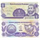 NİKARAGUA 1-5-25 CENTAVOS 1991, 3 Lü Set Çil, Eski Yabancı Kağıt Para