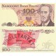Polonya 100 Zlotych 1986 P#143e ÇİL UNC kağıt para