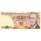 Polonya 100 Zlotych 1986 P#143e ÇİL UNC kağıt para