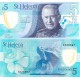 Saint Helena 5 Pounds 2026 P#14 ÇİL UNC polimer banknot