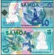 SAMOA 10 TALA 2019 POLYMER HATIRA, 16.PASİFİK OYUNLARI, P#45, ÇİL, ESKİ YABANCI KAĞIT PARA