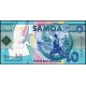 SAMOA 10 TALA 2019 POLYMER HATIRA, 16.PASİFİK OYUNLARI, P#45, ÇİL, ESKİ YABANCI KAĞIT PARA