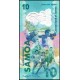 SAMOA 10 TALA 2019 POLYMER HATIRA, 16.PASİFİK OYUNLARI, P#45, ÇİL, ESKİ YABANCI KAĞIT PARA