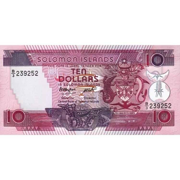 SOLOMON ADALARI 10 DOLAR 1986, P#15, ÇİL, ESKİ YABANCI KAĞIT PARA SOLOMON ADALARI 10 DOLAR 1986, P#15, ÇİL, ESKİ YABANCI KAĞIT PARA