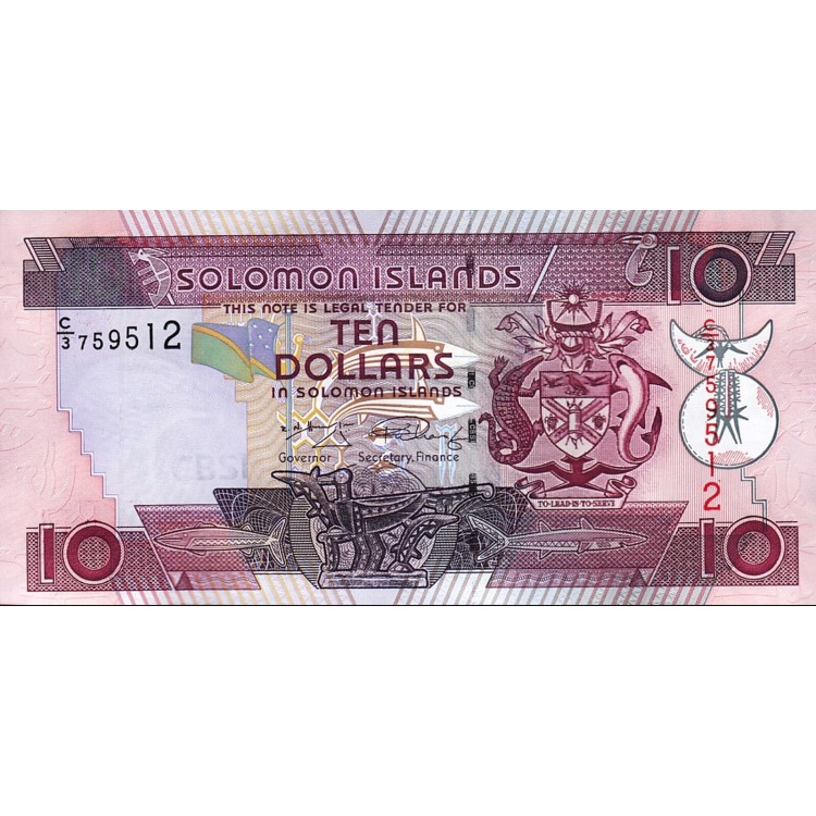 SOLOMON ADALARI 10 DOLAR 2005, P#27a, ÇİL, ESKİ YABANCI KAĞIT PARA SOLOMON ADALARI 10 DOLAR 2005, P#27a, ÇİL, ESKİ YABANCI KAĞIT PARA