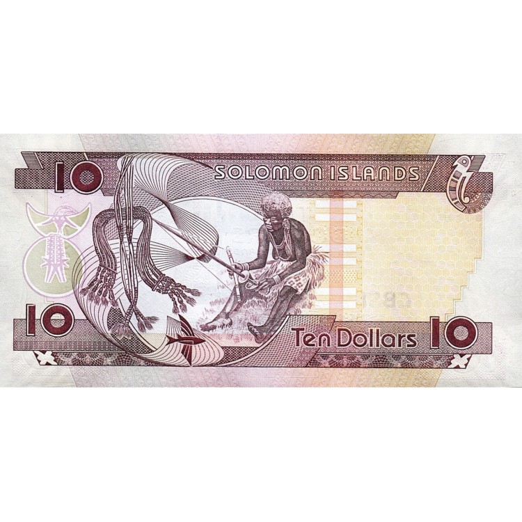 SOLOMON ADALARI 10 DOLAR 2005, P#27a, ÇİL, ESKİ YABANCI KAĞIT PARA SOLOMON ADALARI 10 DOLAR 2005, P#27a, ÇİL, ESKİ YABANCI KAĞIT PARA