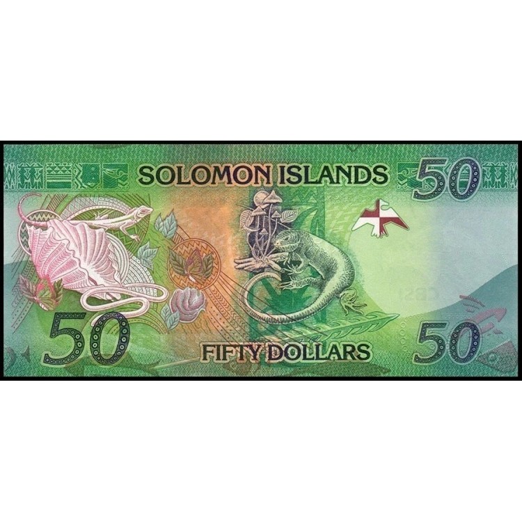SOLOMON ADALARI 50 DOLAR 2023, P#35c, ÇİL, ESKİ YABANCI KAĞIT PARA