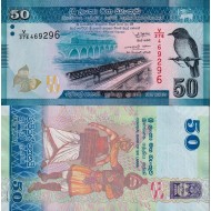 SRİ LANKA 50 RUPEE 2022, P#124, ÇİL, ESKİ YABANCI KAĞIT PARA SRİ LANKA 50 RUPEE 2022, P#124, ÇİL, ESKİ YABANCI KAĞIT PARA